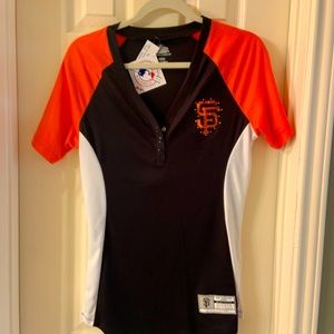 San Francisco Giants Women’s tee AND a new stretch fit ball cap!! A bit of bling